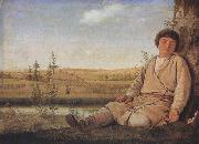 Alexei Venezianov, Sleeping Shepherd Boy (mk22)